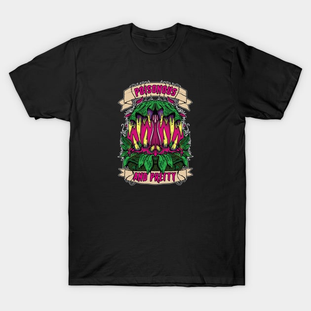 Poisonous And Pretty T-Shirt by futiledesigncompany